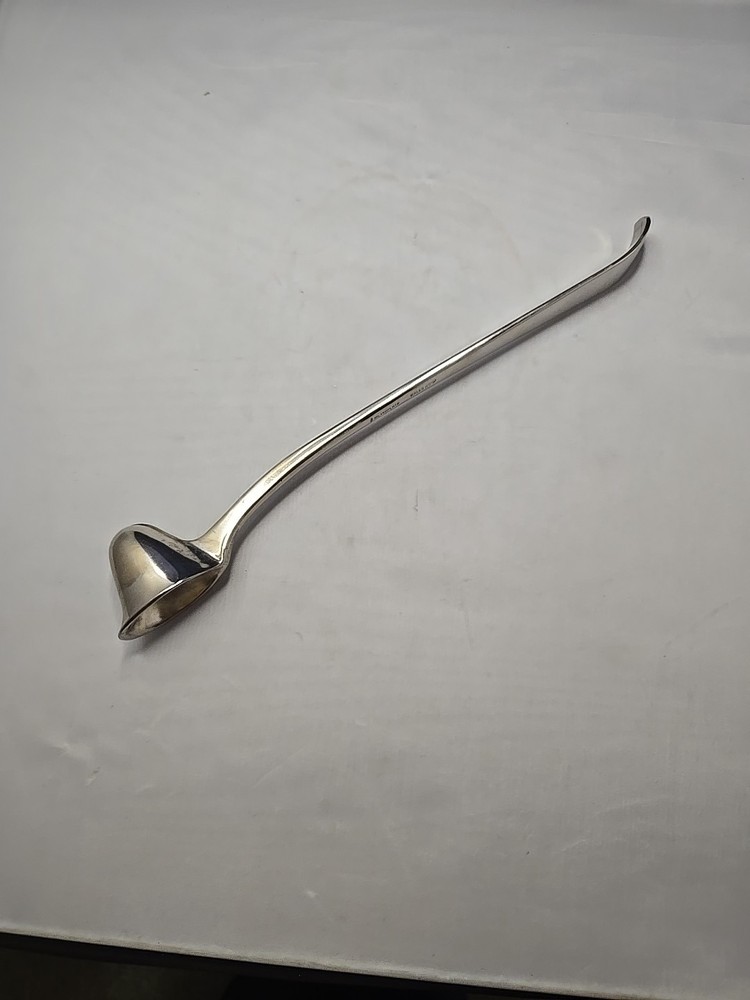 EALES 1779 Silverplate Candle Snuffer Colonial Style 10" Italy