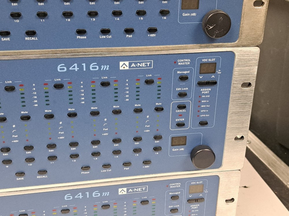 Aviom 6416m 16-Channel Mic Input Module