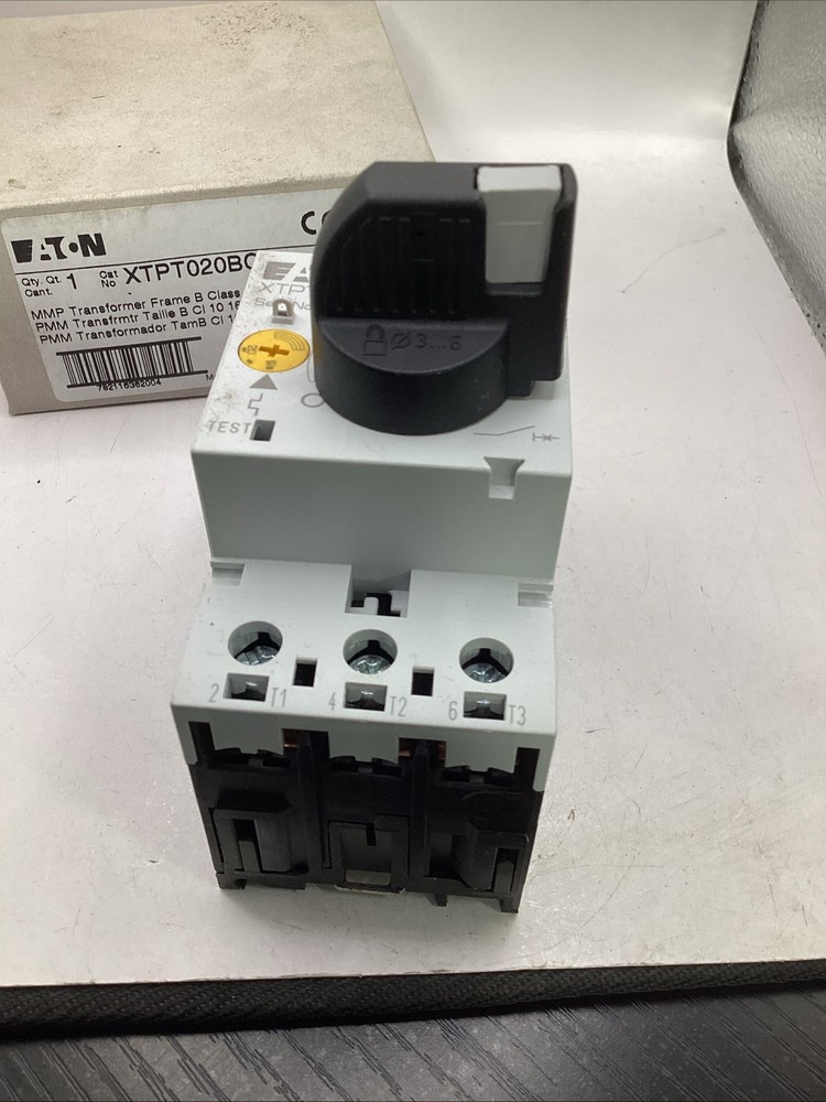 EATON XTPT020BC1 MMP Transformer Frame B Class 10 16-20A 🟣