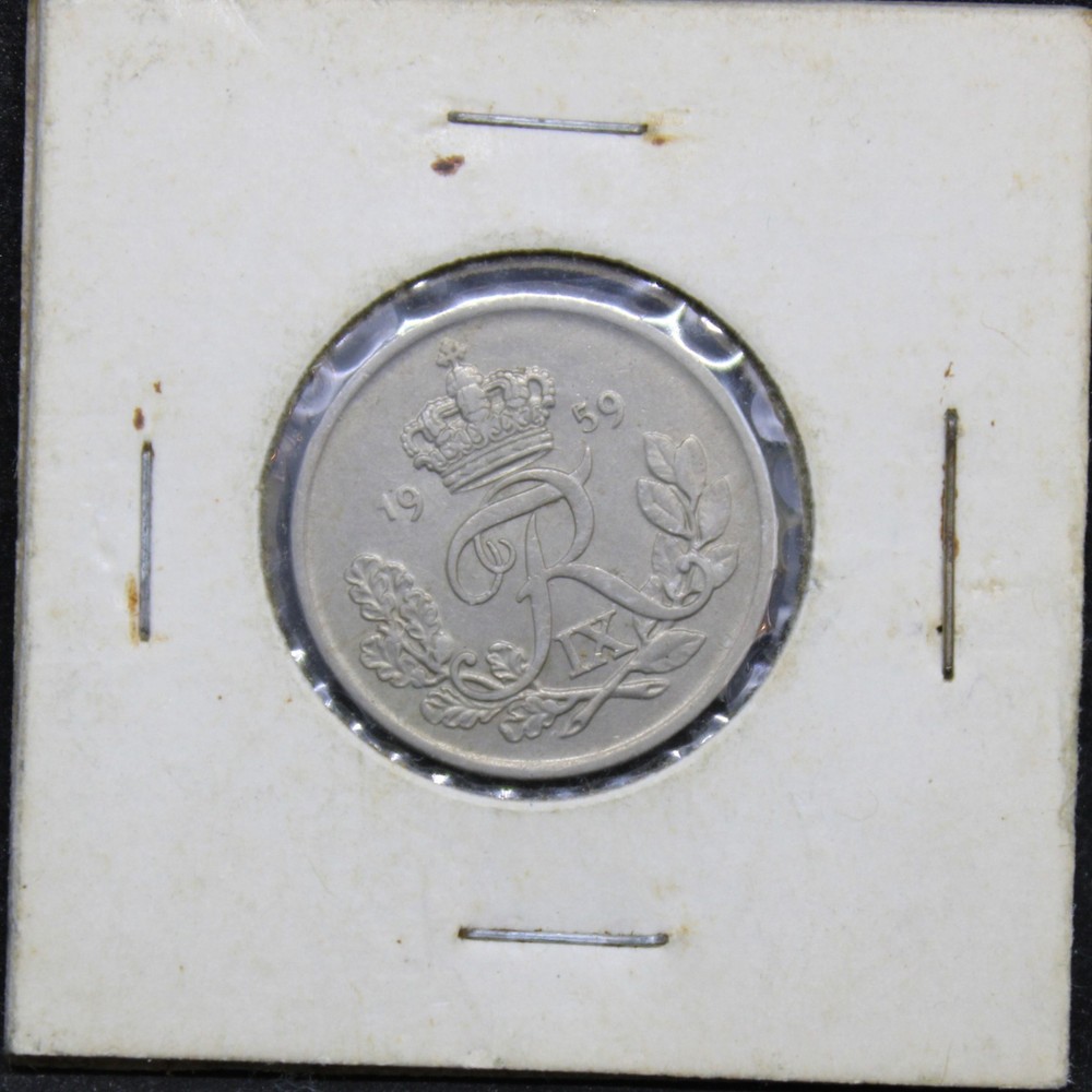 1959 Denmark 25 Ore