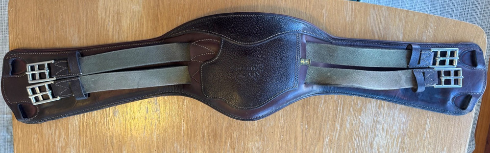 Devoucoux V-Strap Girth - Brown - 80 CM / 32"