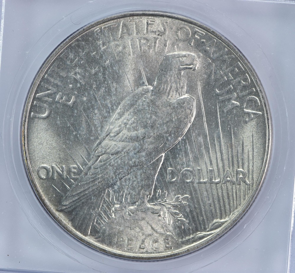 1934 Peace Silver Dollar MS63 ICG