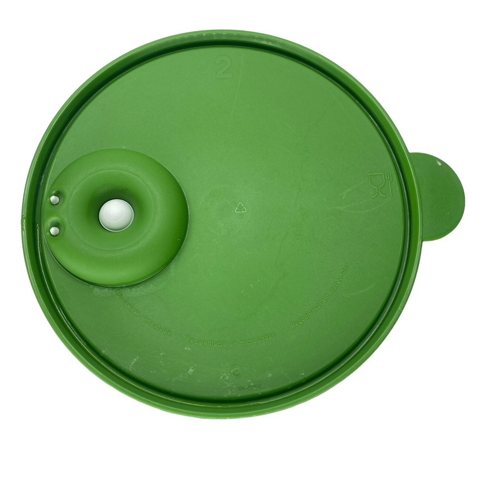 Tupperware Vented Lid 2649F-1 Green