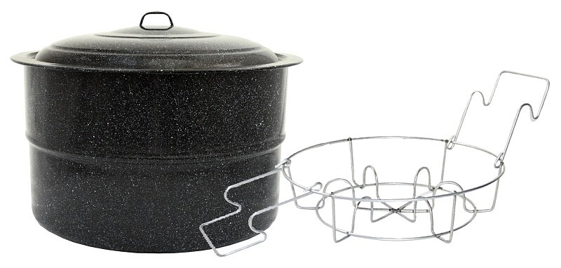 Granite Ware Jar Canner and Rack, 33-Quart -319802
