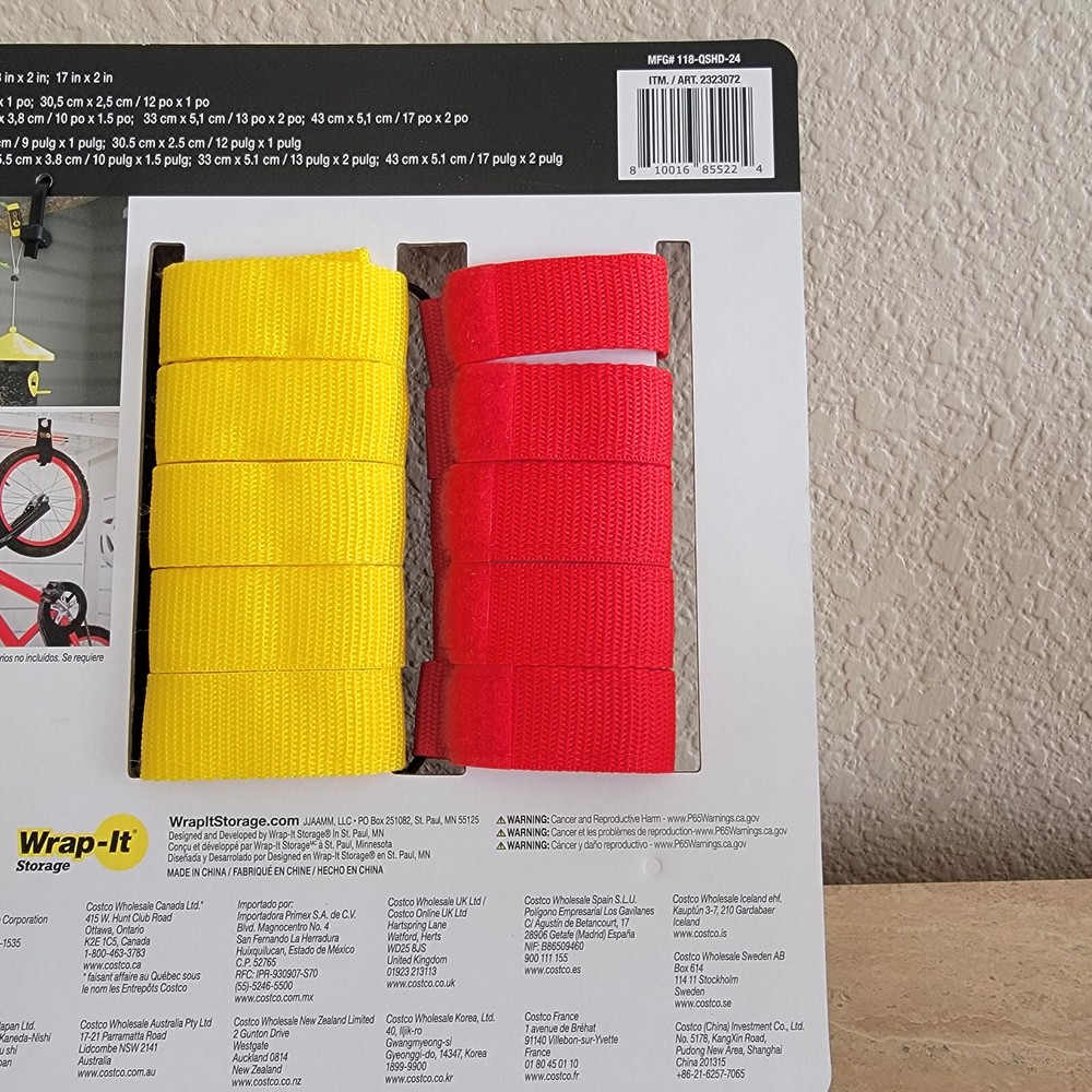Wrap-It Storage Straps 18-piece Set