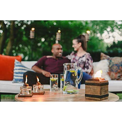 Table Torch Votive Tiki