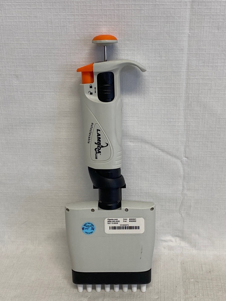 CORNING Lambda Plus 20-200uL 8-Channel Pipettor Autoclavable 4082