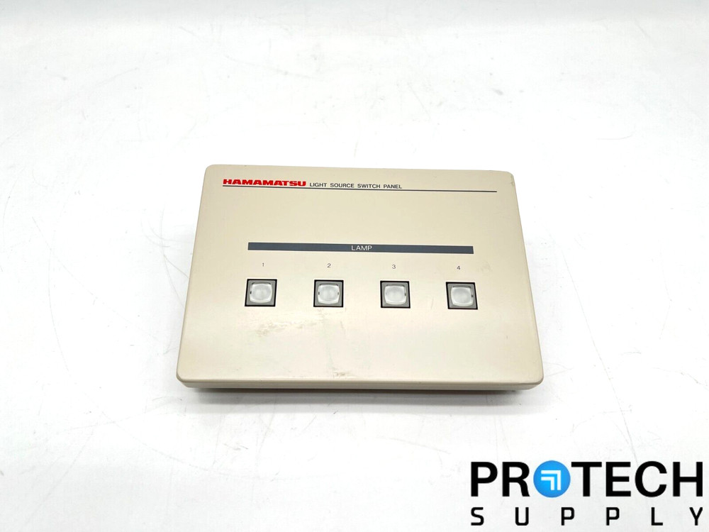 Hamamatsu Light Source Switch Panel with WARRANTY