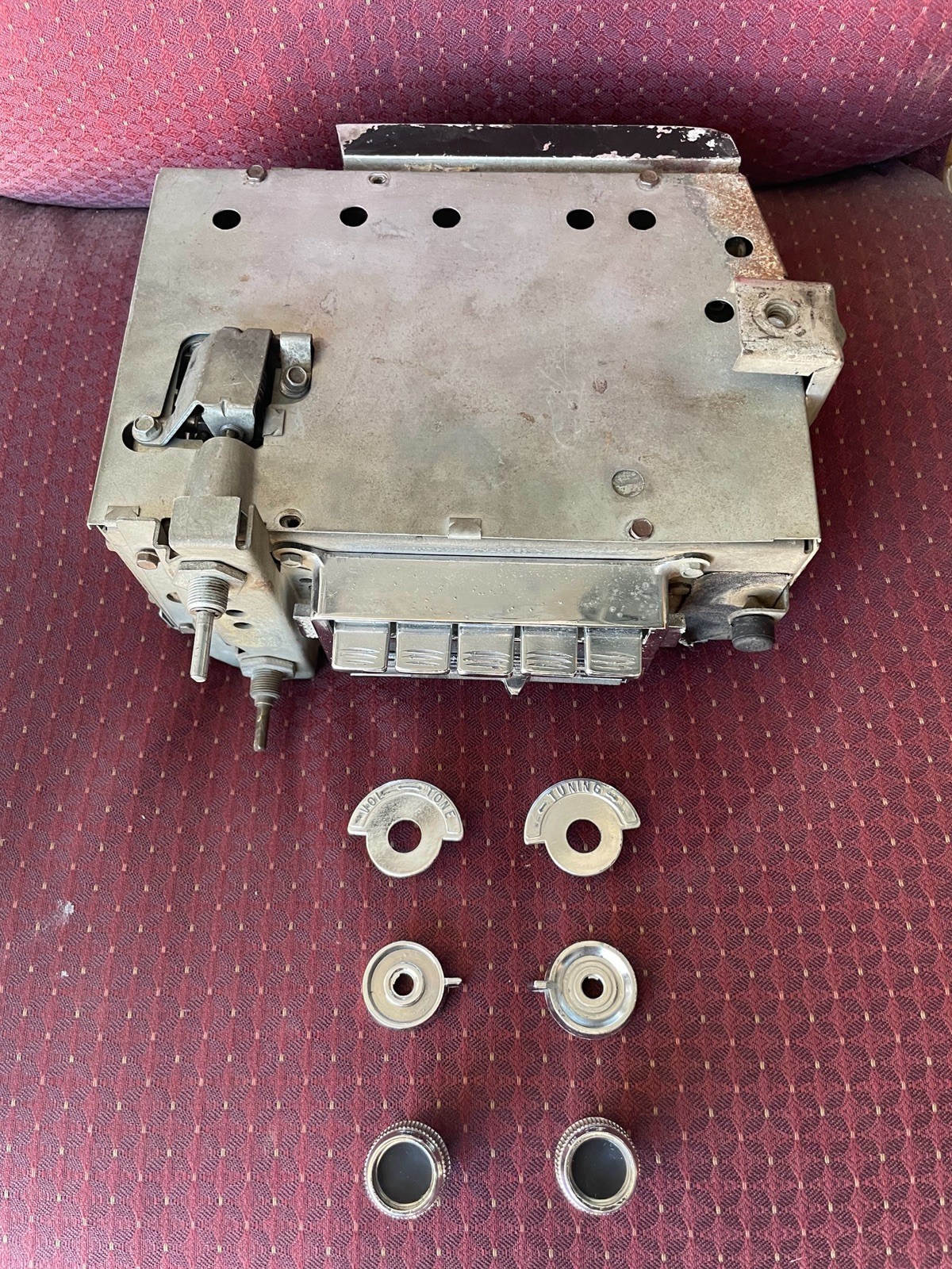 1966 C2 Corvette AM/FM Radio w/ Control Knobs