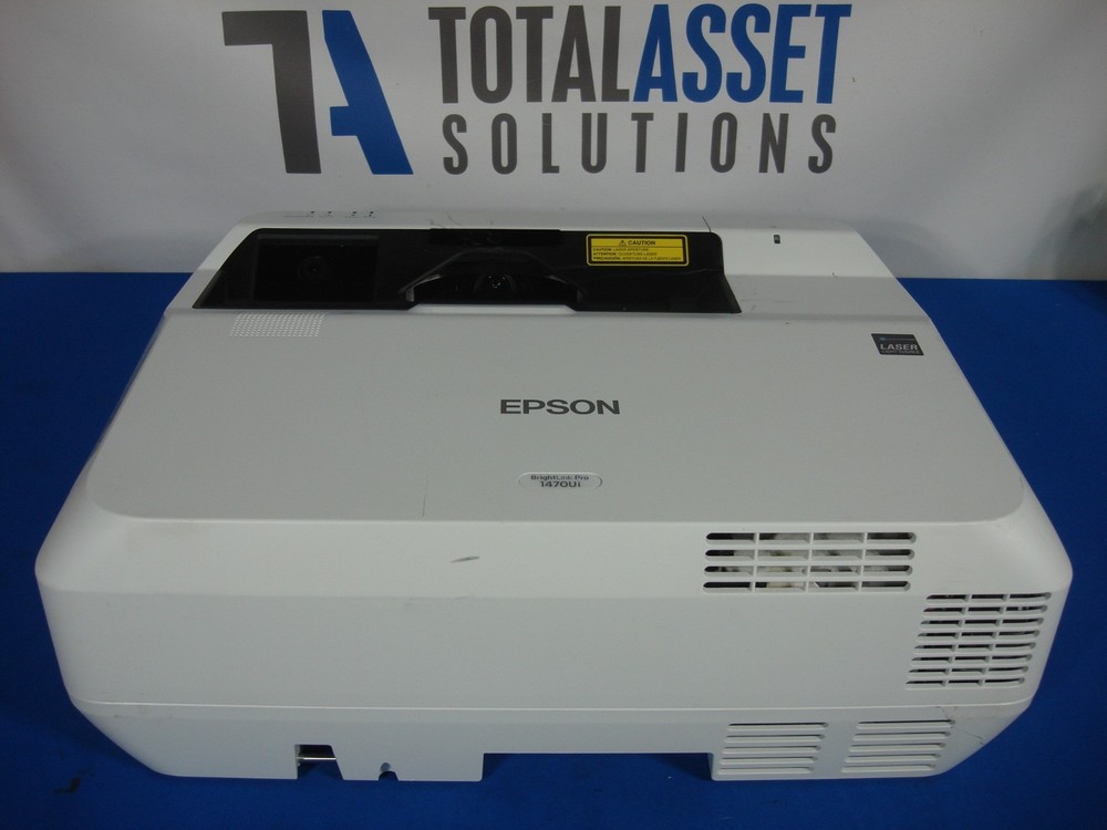Epson Brightlink Pro 1470Ui Interactive Laser Projector 957 Hours Model H876A