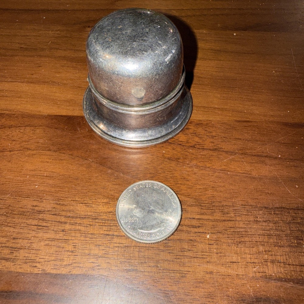 Vintage Sterling Birks Ring Box