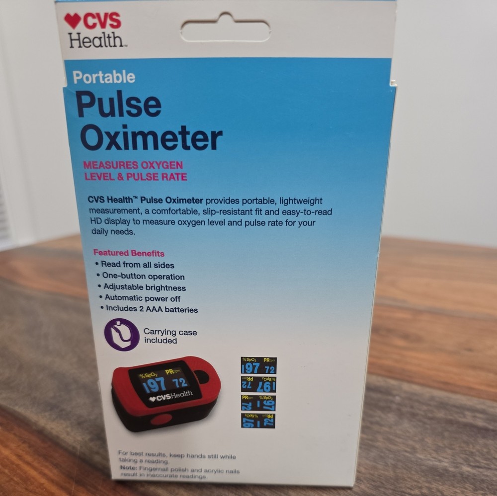 CVS 814854 Health Pulse Oximeter
