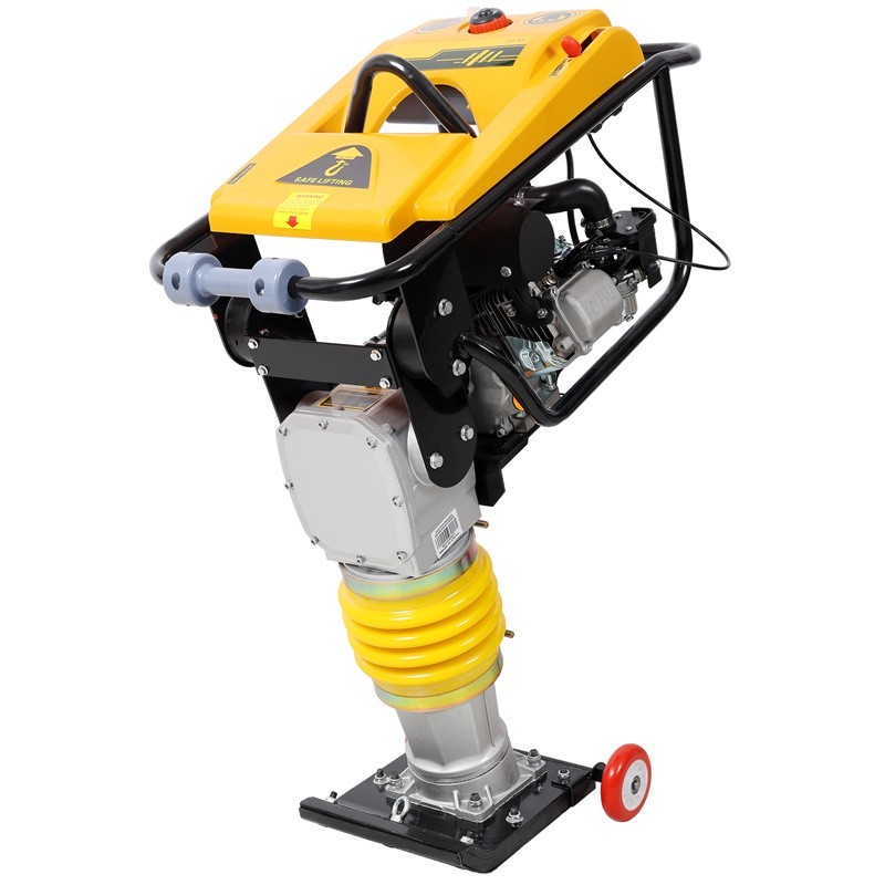 7HP Gas Power Dirt Soil Tamper Rammer Jumping Jack Compactor 196CC Engin Tamper
