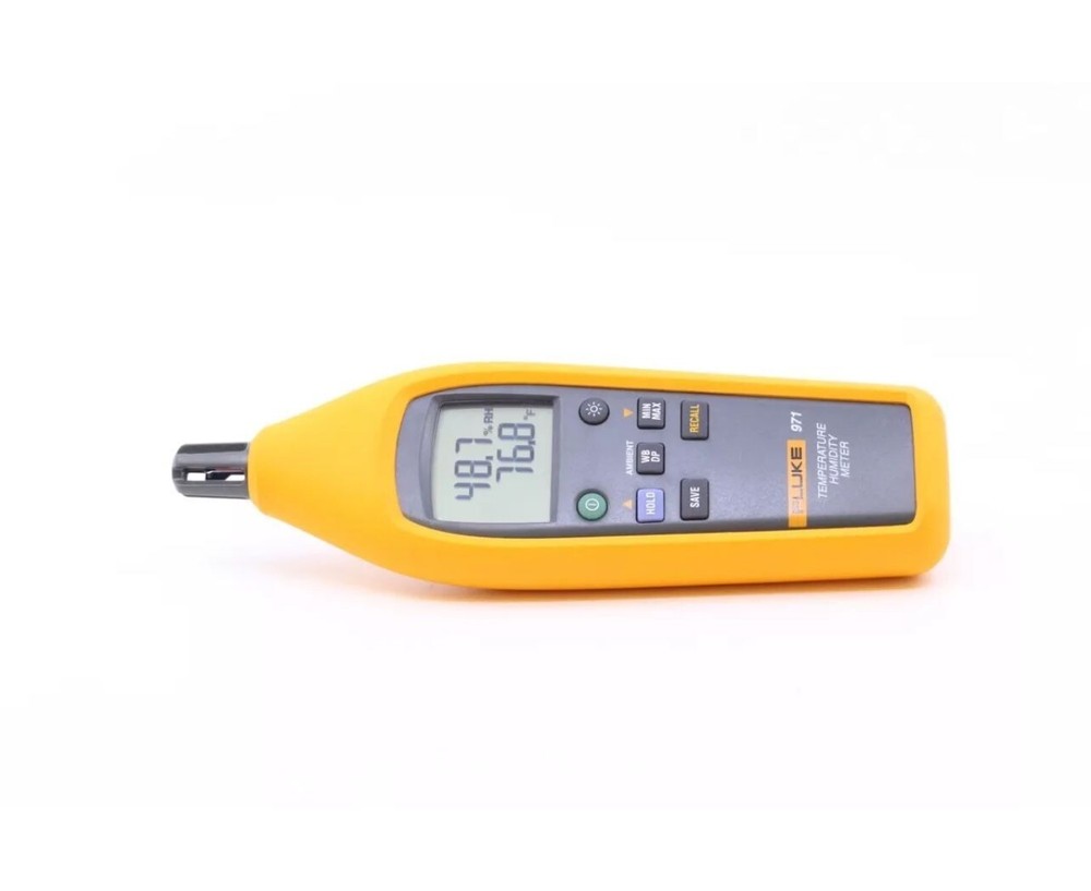 Fluke 971 Temperature Humidity Meter Quick-response Capacitance Sensor IAQ