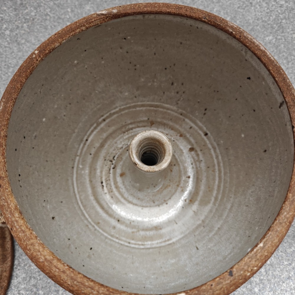 Ceramic Stoneware Central Chimney Steamer Pot