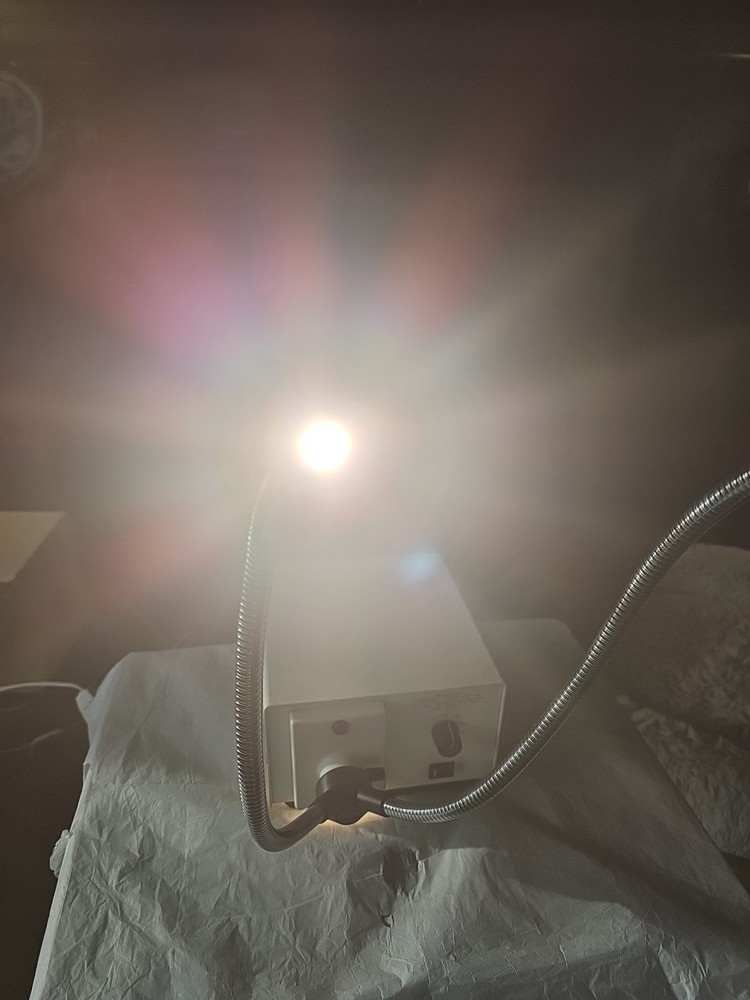 Fostec EKE 8300-12 Light Source With Dual Flexible Fiber Optic Attachment