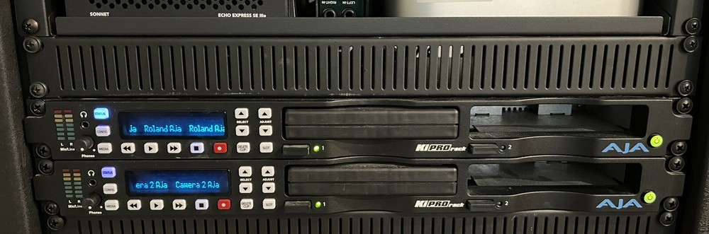 AJA Ki Pro Rack 1RU Video Recorder (Only 1)