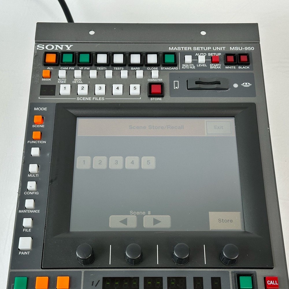 Sony MSU-950 Portable Master Setup Unit