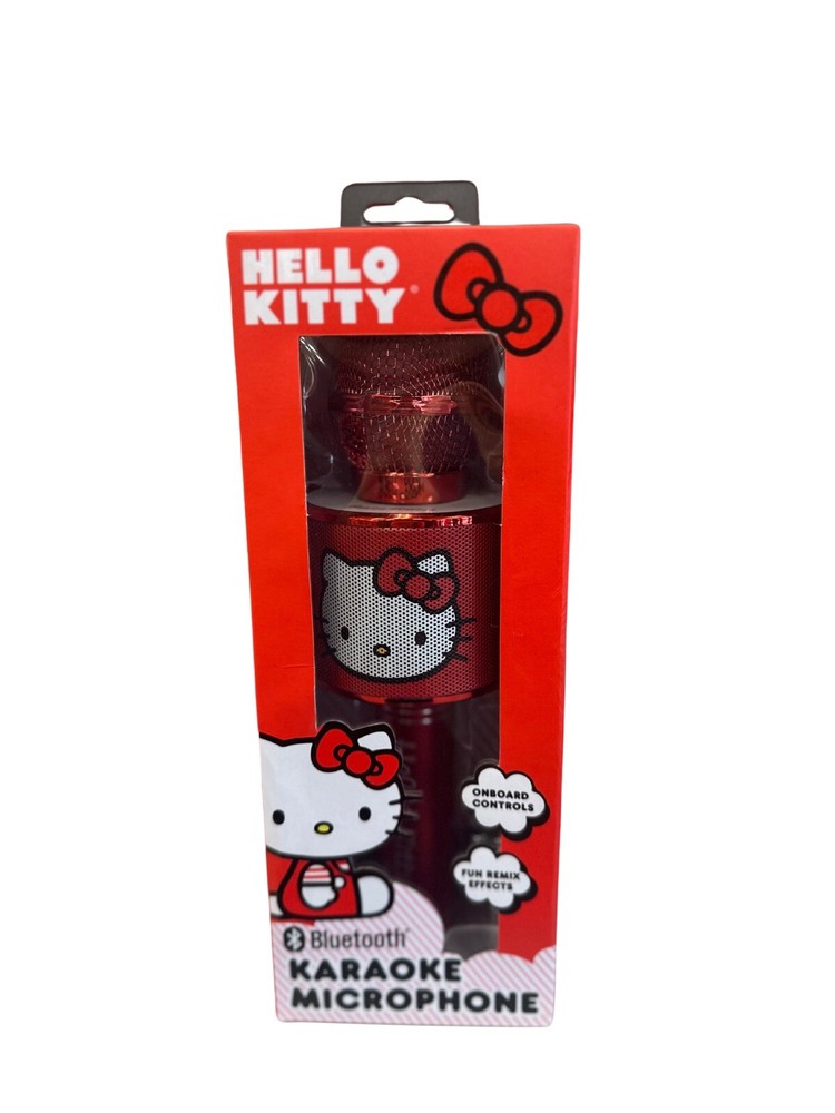 Hello Kitty Karaoke Microphone Wireless/Bluetooth