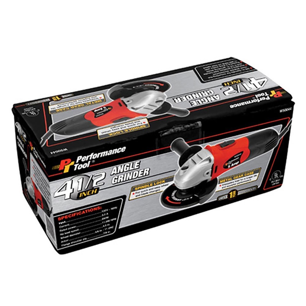 Performance Tool 4-1/2" Angle Grinder W50044