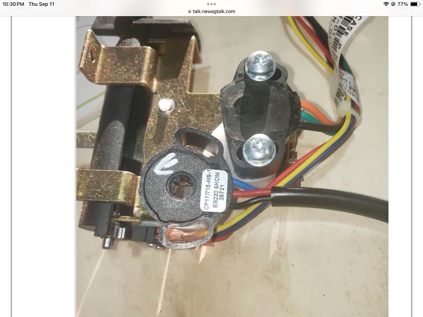 New Holland Reman Joystick Part # 47372893R (REPLACEMENT SENSOR)