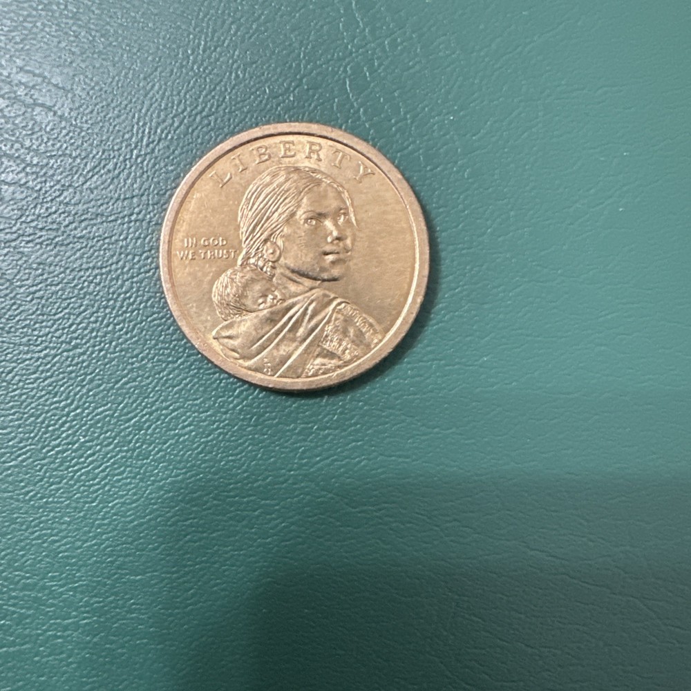 Sacagawea One Dollar Coin.