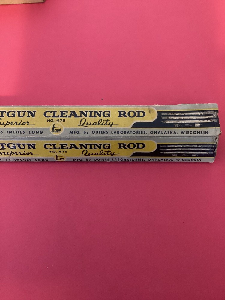 EMPTY Superior Cleaning Rod Box Only Vintage