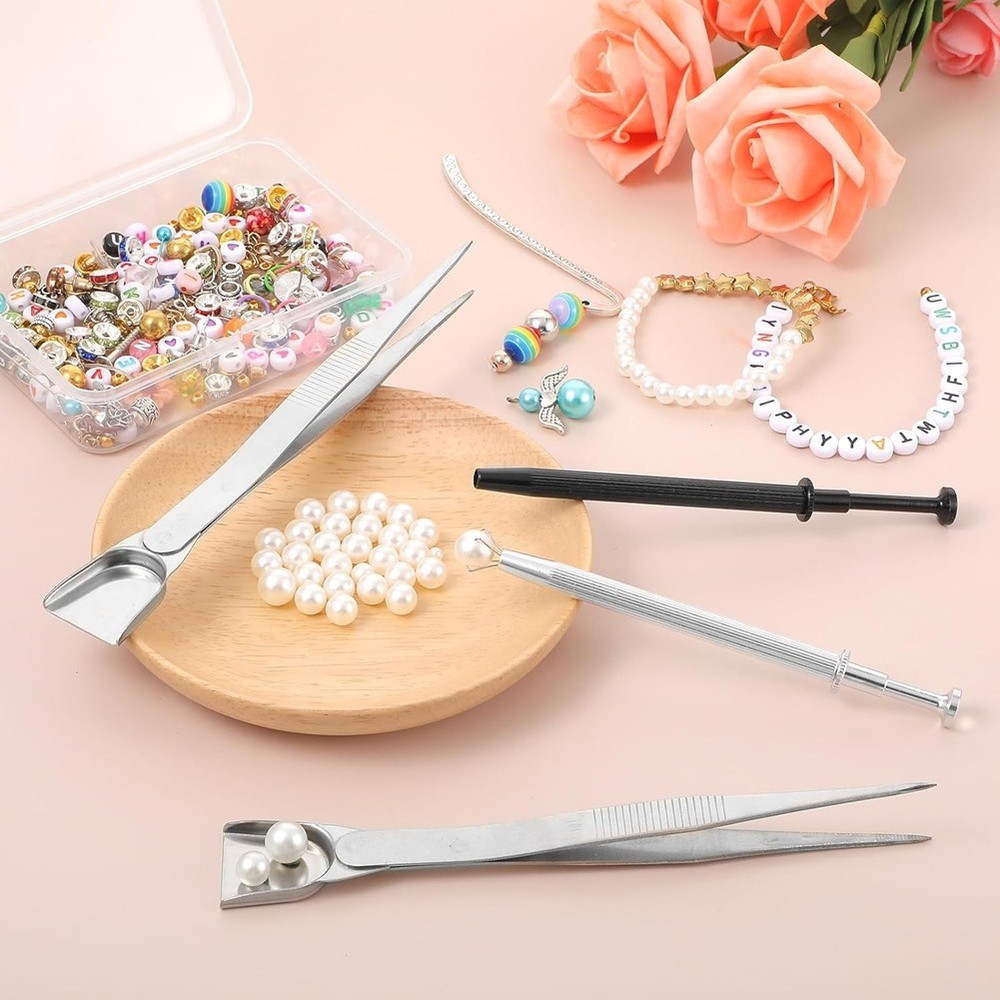 4Pcs Piercing Tools for Changing Jewelry, 4 Claw Piercing BallGrabber Tool4766