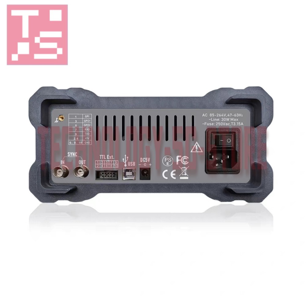 JUNTEK PSG9080 Dual-channel function arbitrary wave pwm sweep frequency meter