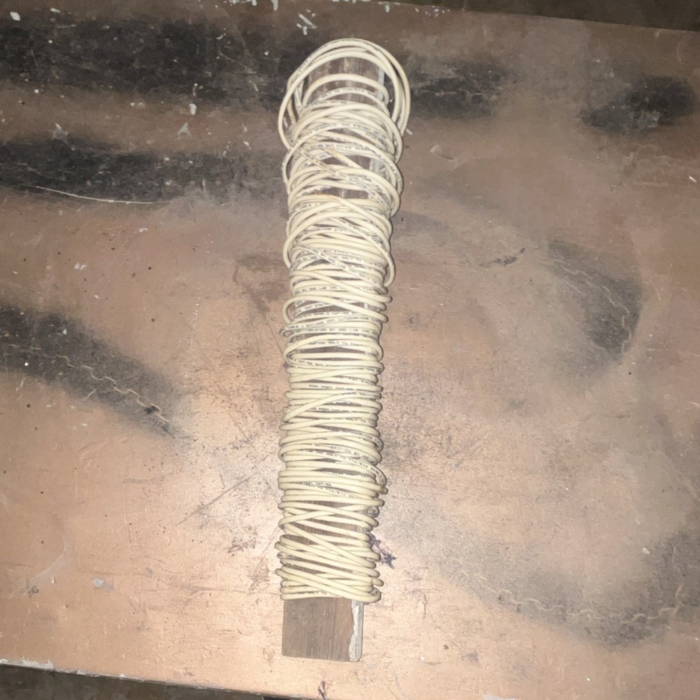 General Wire wrapped on wood