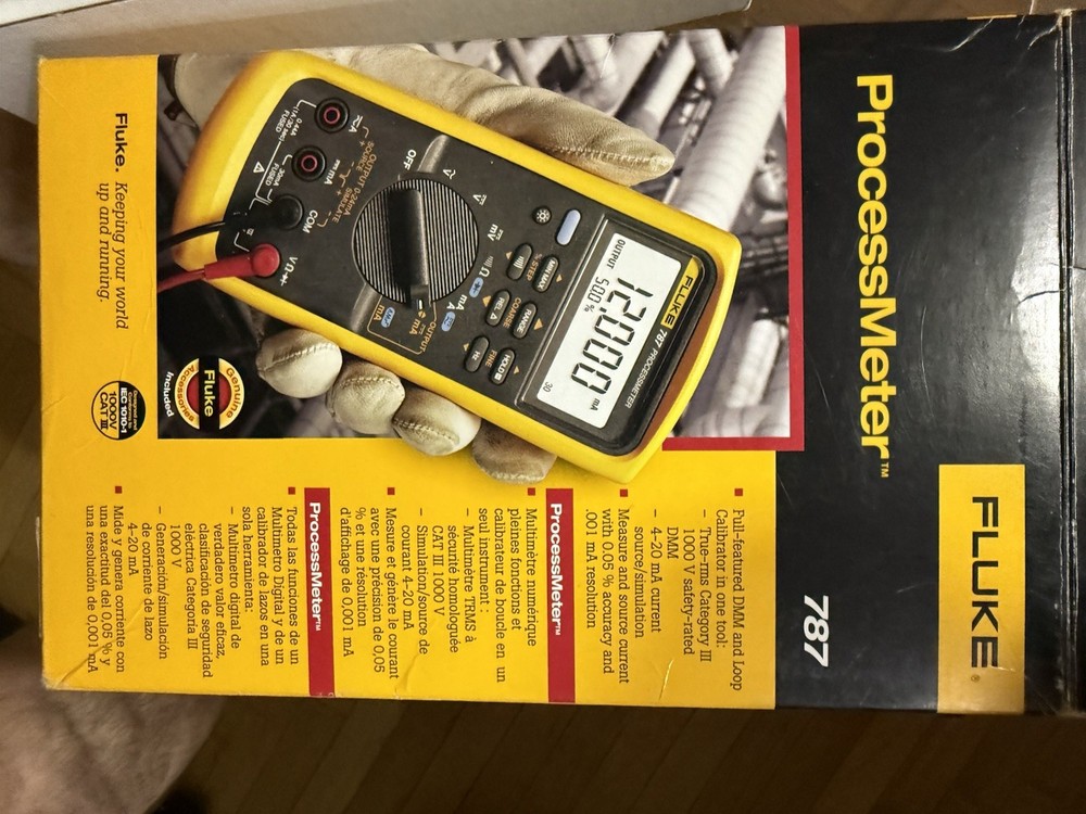 Fluke Processmeter 787 Like New Boxed
