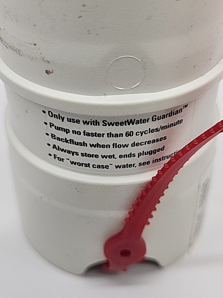 Sweetwater Guardian+Plus Pump Water Filter / Purifier; Complete Lightly Used