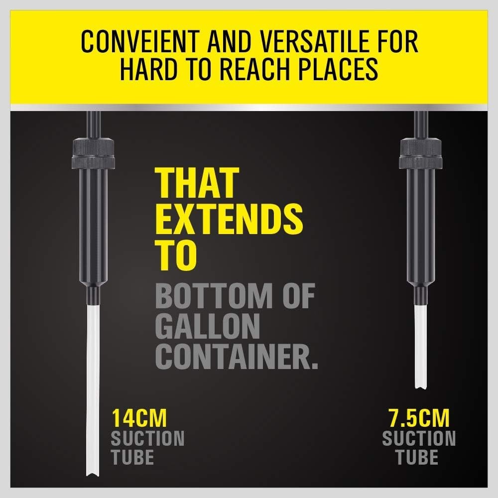 Efficient Lubricant Fluid Transfer Pump for Gallon & Quart Bottles - 8cc