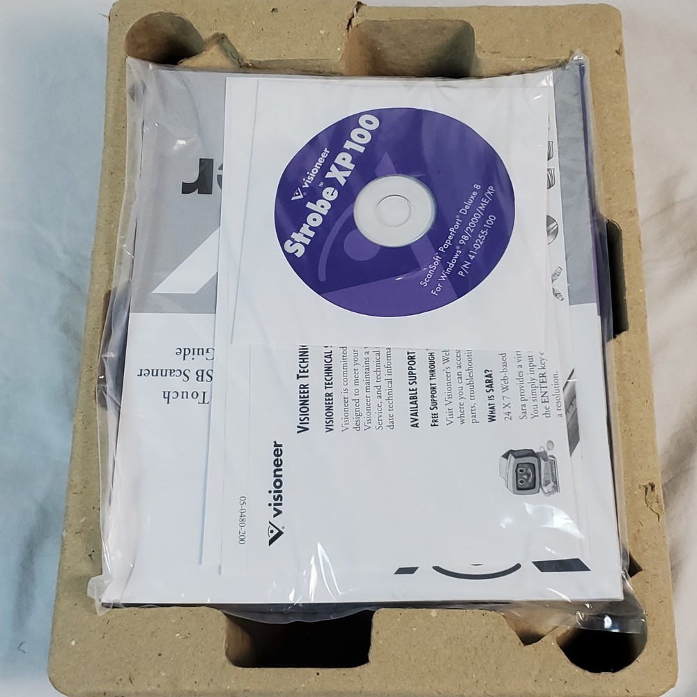 Visioneer Strobe XP 100 portable scanner *OPEN BOX *UNTESTED *AS IS