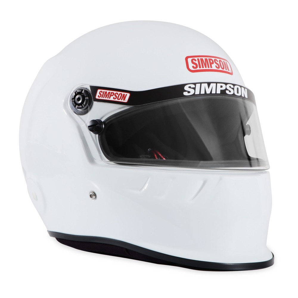 7950041 Simpson Racing SD1 Helmet - XL - White