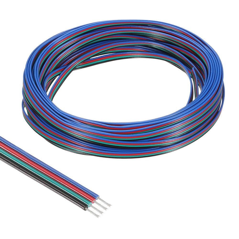 32.8ft 28 Gauge 4 Conductor Electrical Wire Tinned Copper Cable