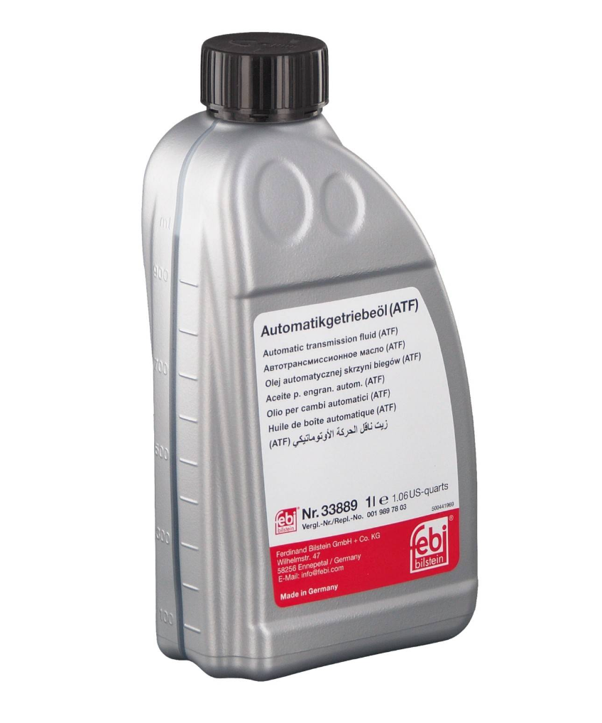 Transmission Service Kit: 6L ATF, Filter, Gaskets, Pan Bolts for Mercedes 2010+