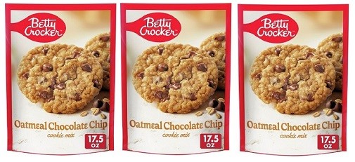 Betty Crocker Cookie Mix Oatmeal Chocolate Chip 3 Pack
