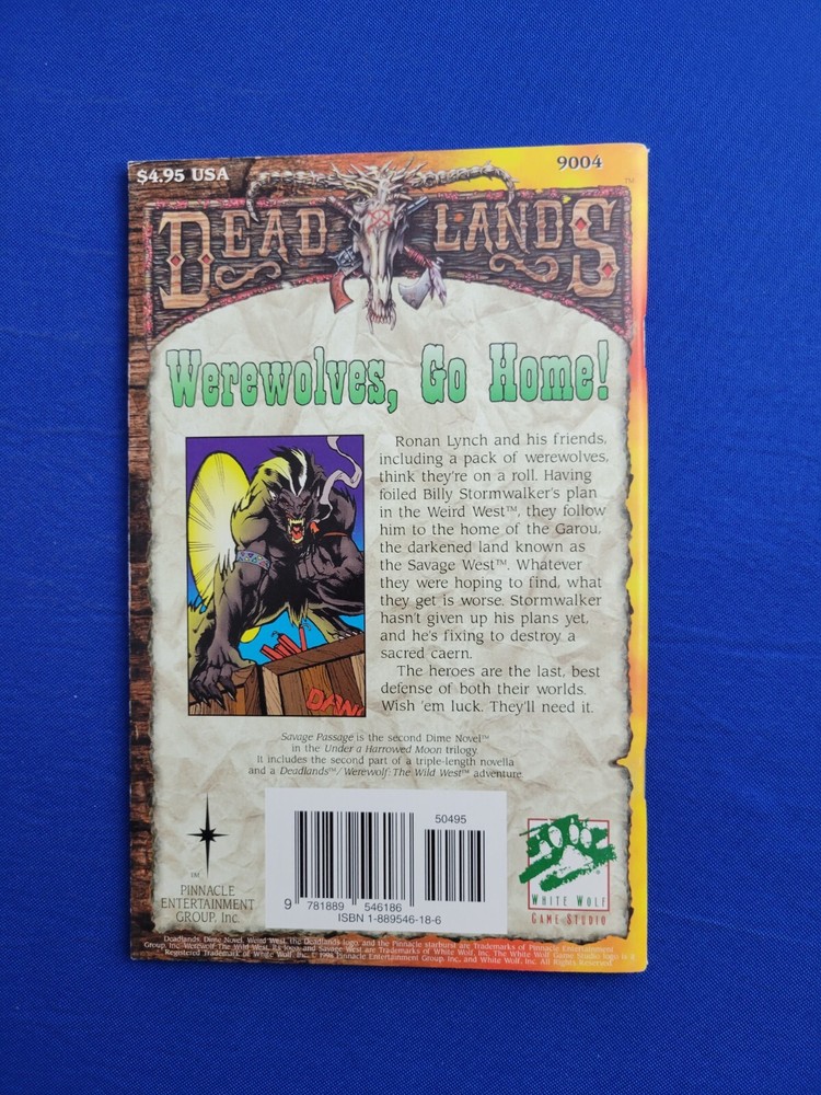 Deadlands Under a Harrowed Moon: Savage Passage - Pinnacle