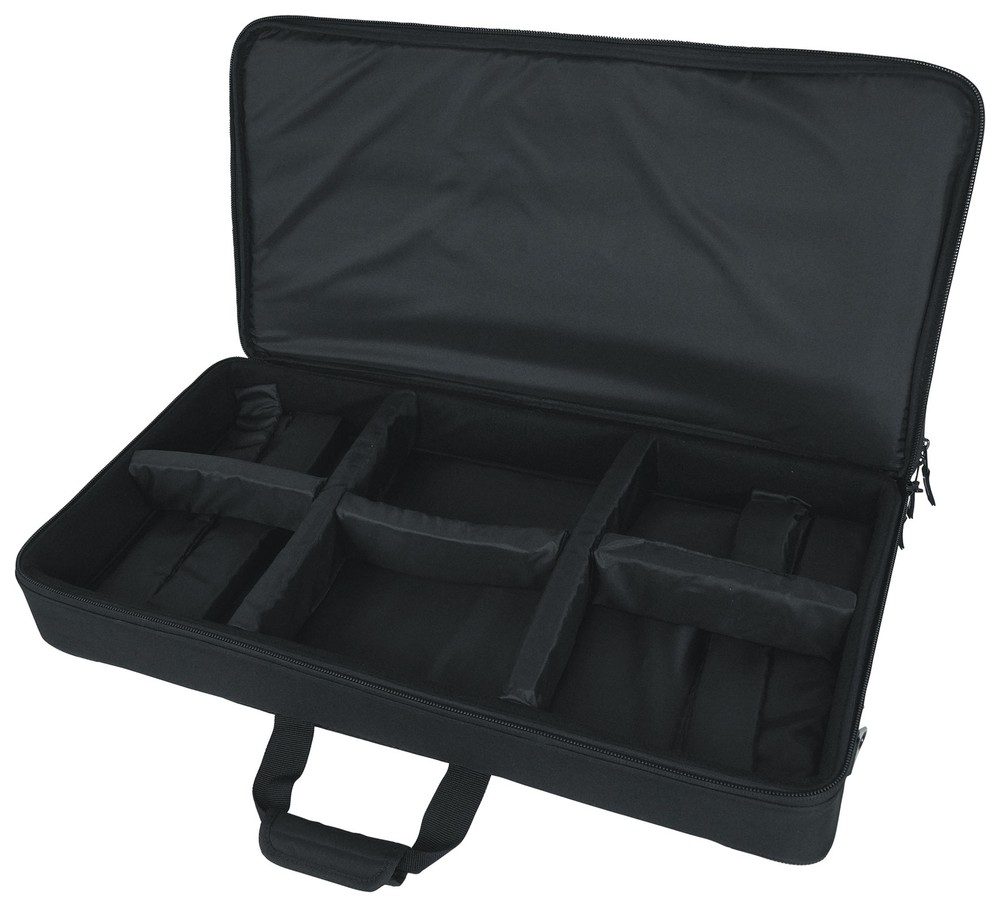 Rockville DC27 Padded DJ Bag Backpack Fits Behringer Poly D