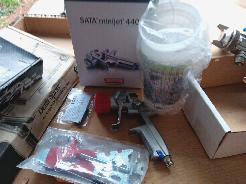 SATA- MiniJet 4400 Paint spray gun devilbiss optima