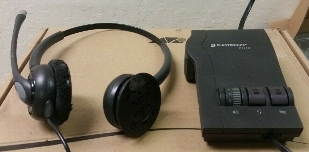 Plantronics Vista M12 Amp With Headset GR2985