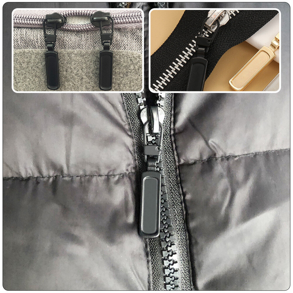 10Pcs Detachable Zipper Pull Alloy Backpacks Pulls Jackets Zippers Pulls