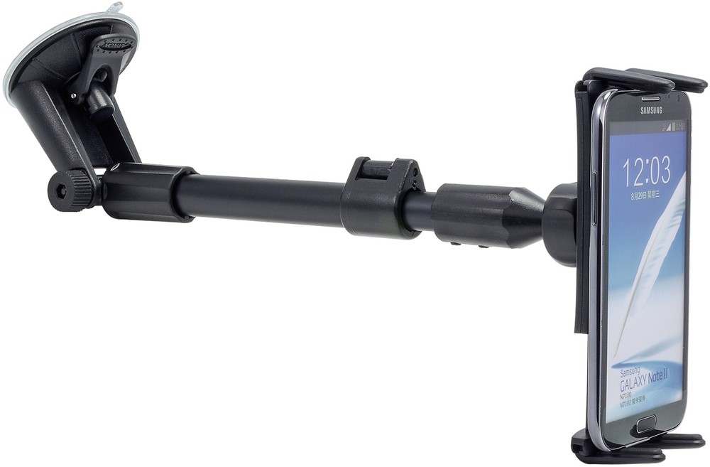 Arkon Windshield Extra Long Suction Mount fr Apple iPhone 14, 14 Pro, 14 Pro Max