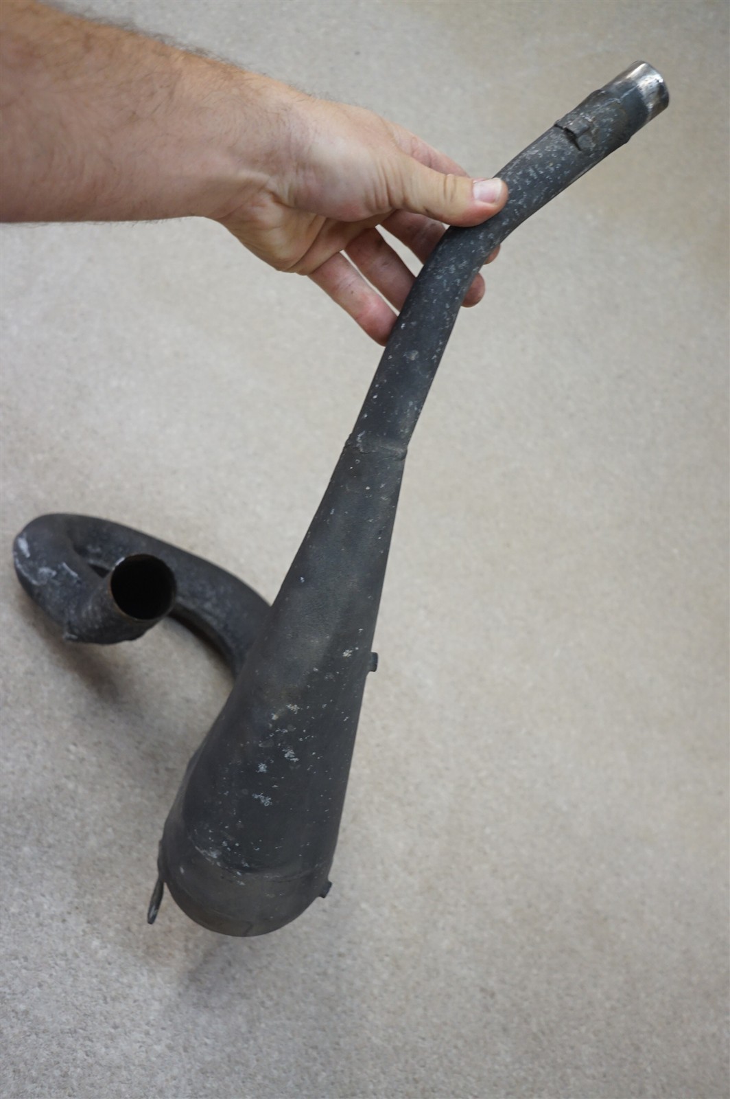 1984 84 Honda ATC250R ATC 250R Full Exhaust System Pipe Muffler Silencer