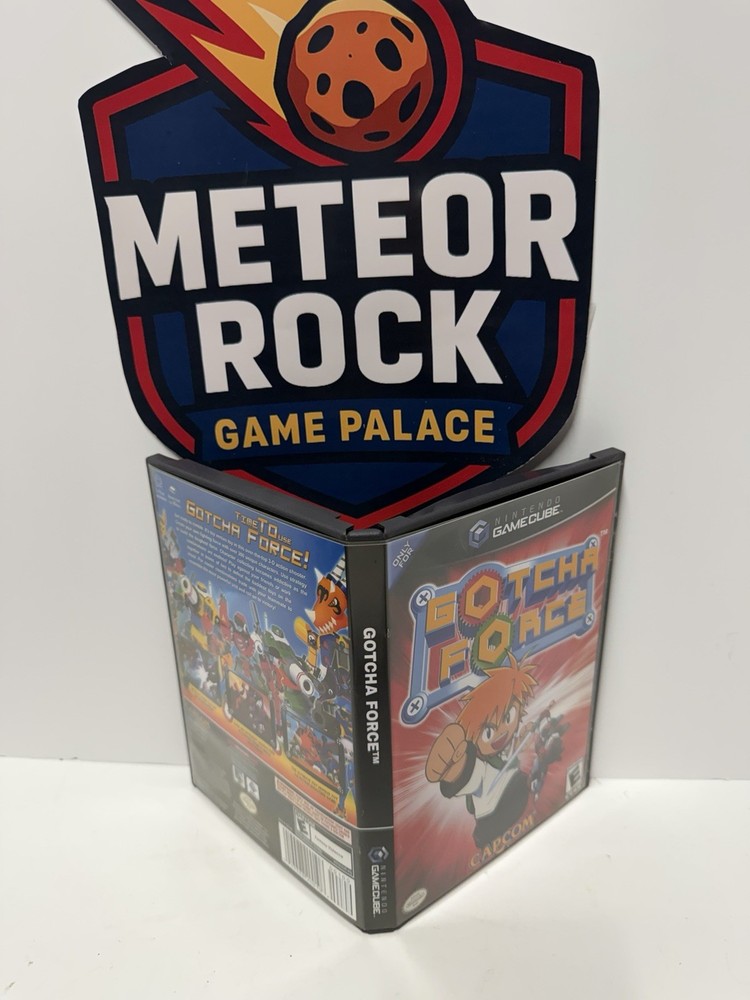 Gotcha Force - Replacement Custom GameCube Case Only -Game Not Included
