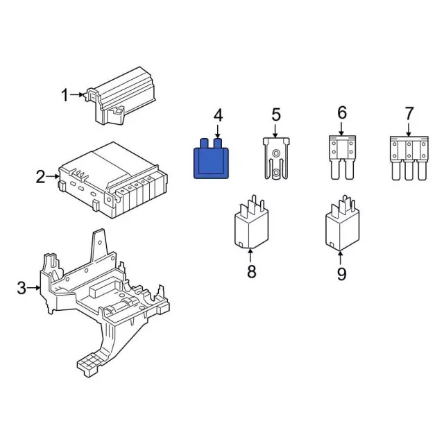 Genuine Ford Multi-Purpose Fuse DG9Z-14526-K