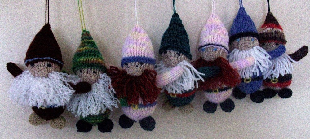 New handmade  Gonks, decorations  for Christmas tree