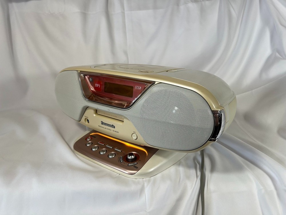 Personal MD system RX-MDX61 CD and MD operation confirmed