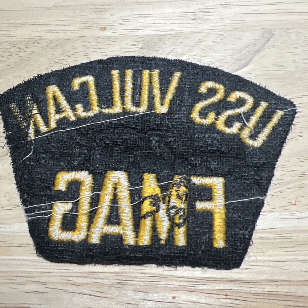 Vintage USS Vulcan FMAG Patch
